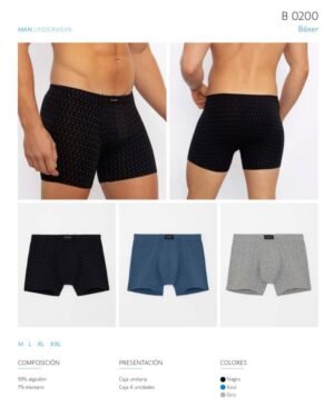 Boxer Don Algodon cotton B 0200 Boxer Don Algodon cotton B 0200