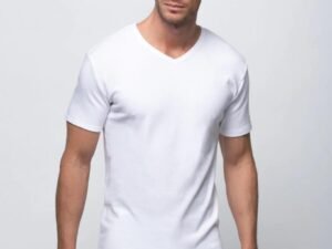 Camiseta felpa cotton mc pico 255