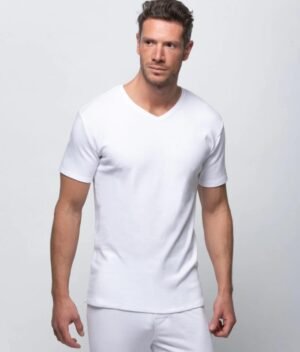 Camiseta felpa cotton mc pico 255 Camiseta felpa cotton mc pico 255