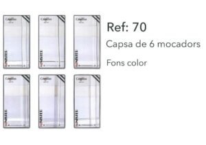Capsa 6 Panuelo sr fondo color 70 Capsa 6 Panuelo sr fondo color 70