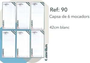 Capsa 6 moc blancos hombre 90 Capsa 6 moc blancos hombre 90