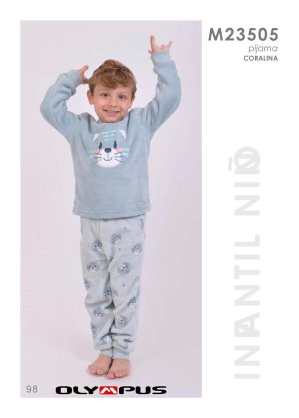 PIJAMA INFANTIL NINO CORALINA 23505