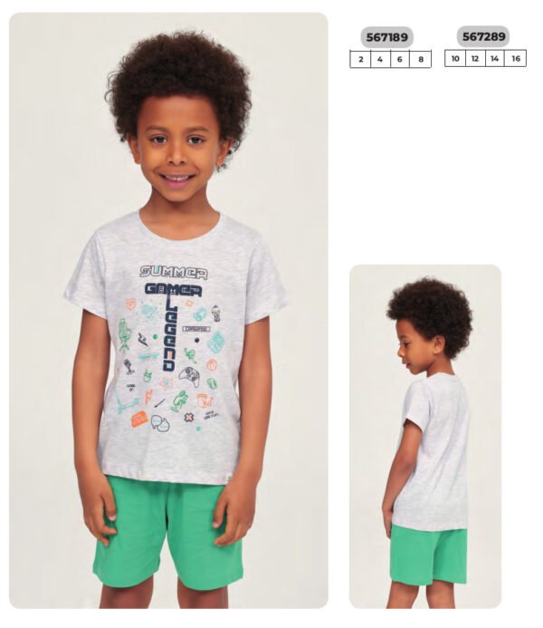 PIJAMA VERANO NINO JUNIOR 567289