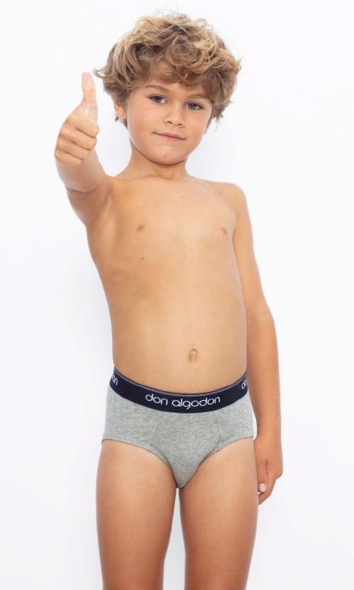 Pack 2 slip junior D Algodon PS 61