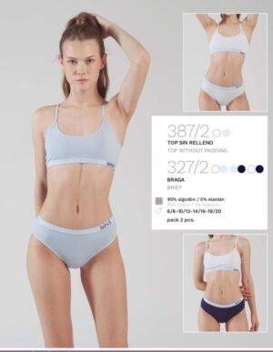 Pack 2 tops nina Kehat 3872 Pack 2 tops nina Kehat 3872