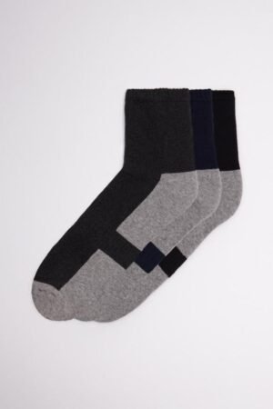 Pack 3 Calcetin invisible y rizo YM 22401