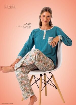 Pijama estiu sra. llarg 7066