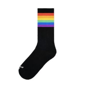American Socks Original Rainbow Pride Black American Socks Original Rainbow Pride Black