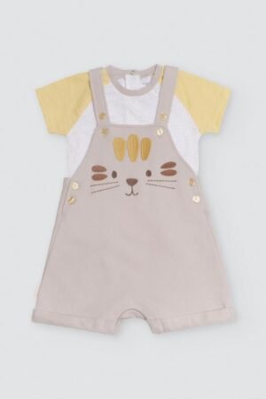 Conjunto bebe manga corta 25571.jpg Conjunto bebé manga corta 25571