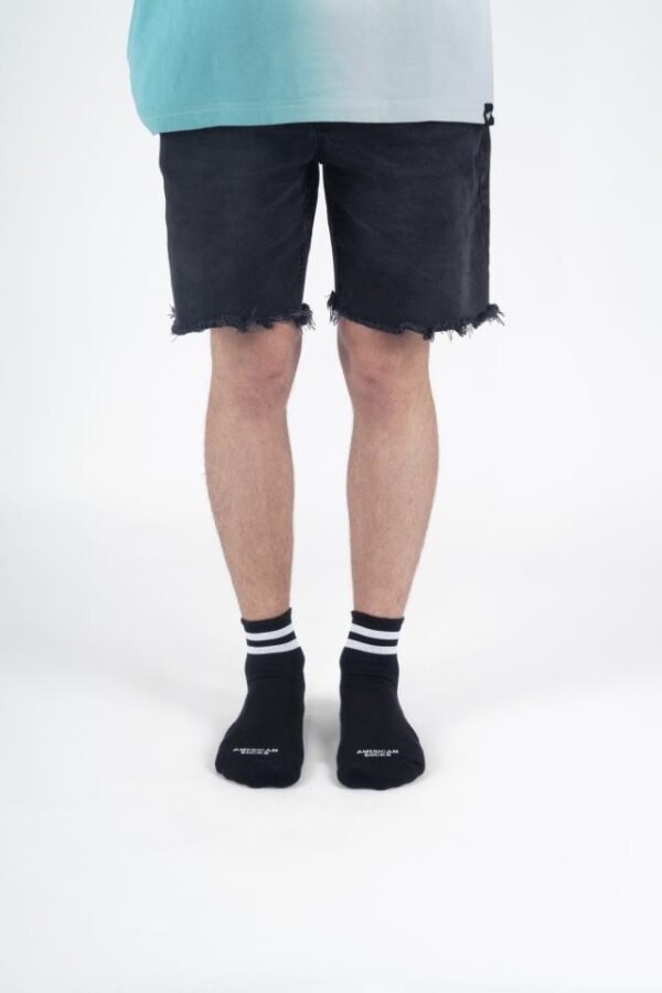 Mitjó American Socks Ankle High Back in Black