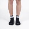 Mitjo American Socks Ankle High Back in Black 4