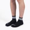 Mitjo American Socks Ankle High Back in Black 6