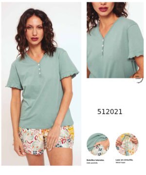 PIJAMA VERANO MUJER 210021