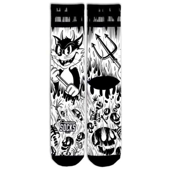 American Socks Signature Evil Cat 1