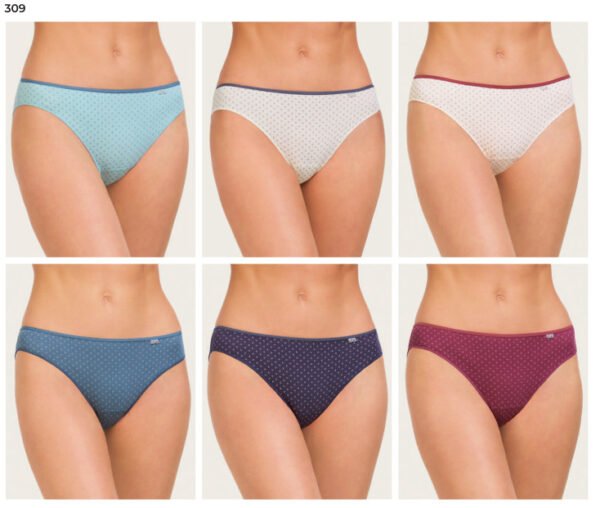 Pack 2 bikini sra cotó 309