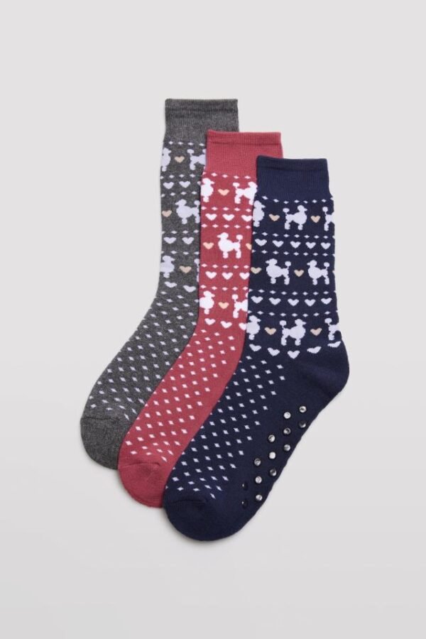 Calcetín mujer térmico antideslizante 12218