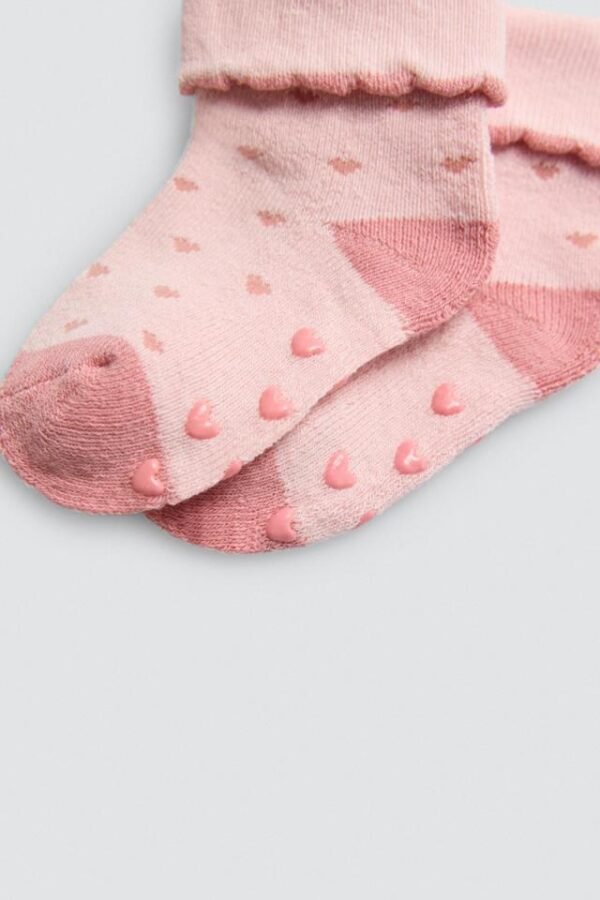 Mitjó bebè tèrmic antilliscant pack de 2 52866