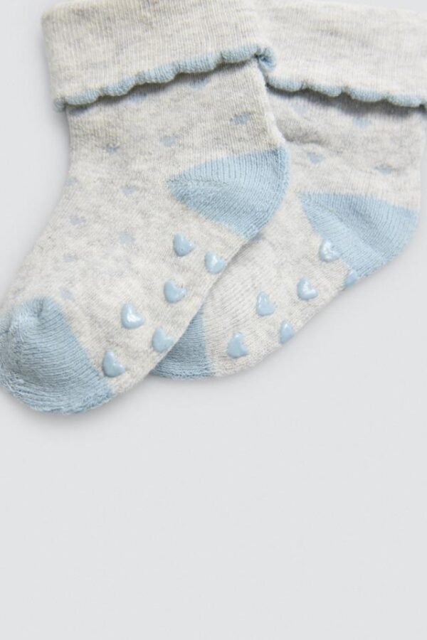 Mitjó bebè tèrmic antilliscant pack de 2 52866