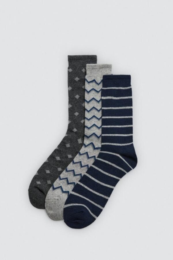 Mitjó home llana pack de 3 22970