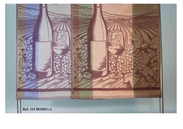 Drap de cuina sarga Trovador 115 bodega