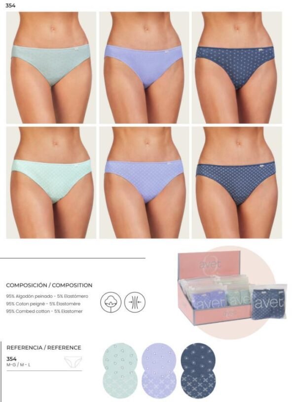 Pack 2 bikini avet 354