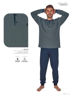 Pijama sr  hivern 80016