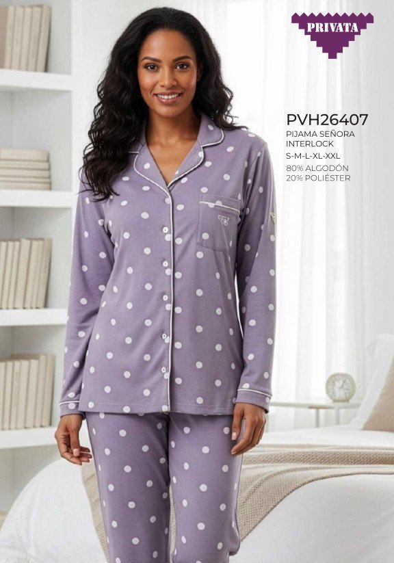 Pijama sra botons 26407