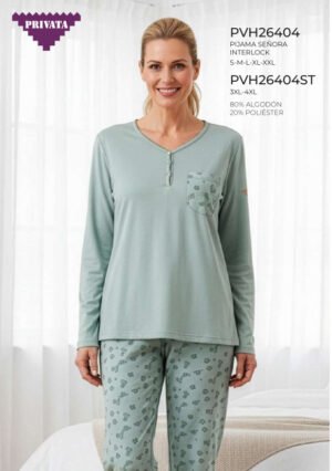 Pijama sra cotó 26404